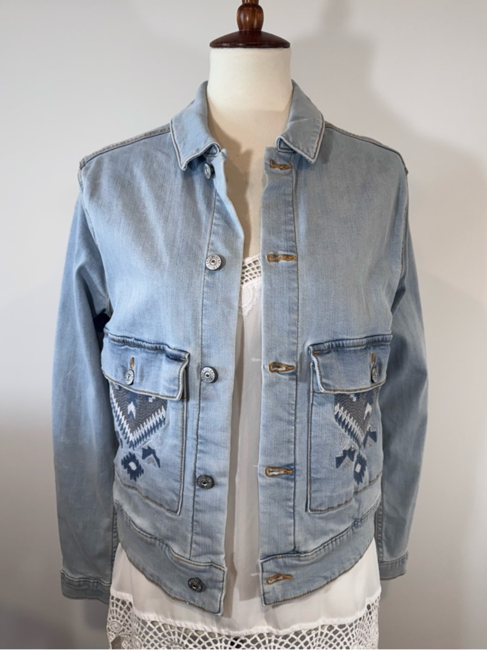 LuLaRoe Light Blue Kenny Denim Jacket M NEW!
